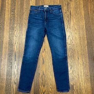 Madewell 10” high riser Skinny Skinny jeans